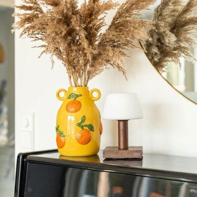 Limonia appelsiinivaasi 20 cm kelta/oranssi
