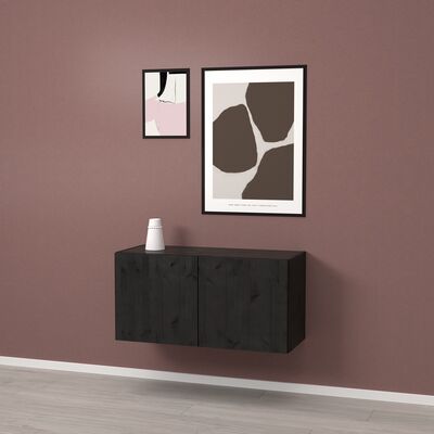 Havu kaappi 80x32x40 cm hiili, asiakaspalautus