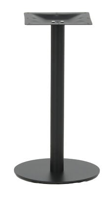 Cafe pöydän jalka 40cm pyöreä musta(kuvausmalli)