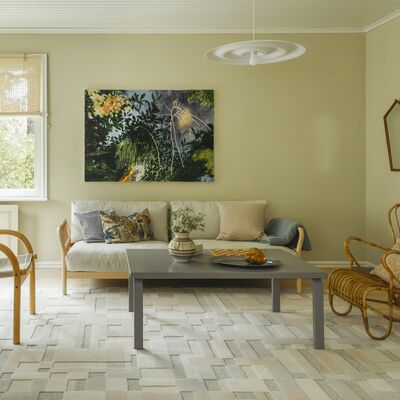 VM Carpet Domino 310x430 cm 110 valkoinen