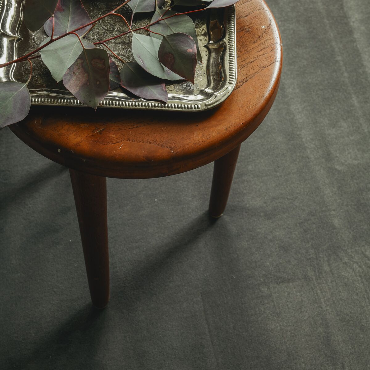 Usva VM Carpet Usva matto Ø240 cm 179 harmaa - veke.fi