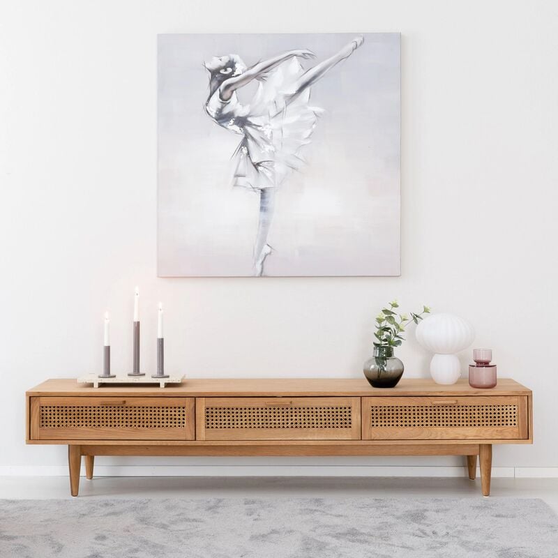 Kielo tv-taso öljytty tammi