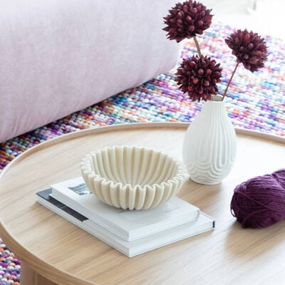 House Nordic Belinda kulho 20x6,5 cm beige