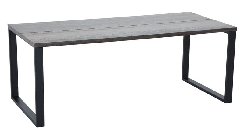 Manner tammi lankkupöytä 195x90 cm savutammi/musta A-laatu