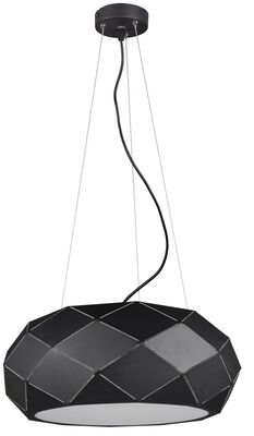 Trio Zandor riippuvalaisin 3xE27 mattamusta, asiakaspalautus