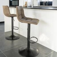 House Nordic Middelfart baarituoli vaaleanruskea HN1281, varastopoisto