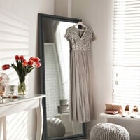 M&M Mia kokovartalopeili 80x180 cm musta