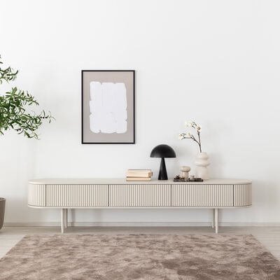 Taimi tv-taso 209x41x47 cm greige, asiakaspalautus