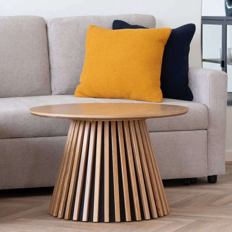 House Nordic Osaka pyöreä sohvapöytä Ø70 cm tammi