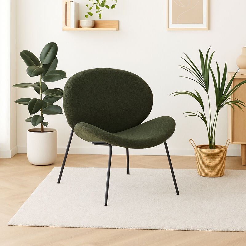 Flint nojatuoli vihreä