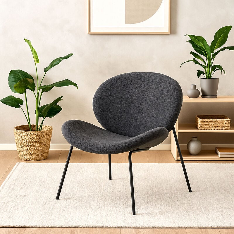 Flint nojatuoli harmaa