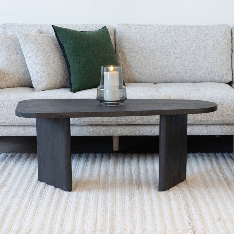 House Nordic Melo sohvapöytä 100x50x41 cm tummanruskea