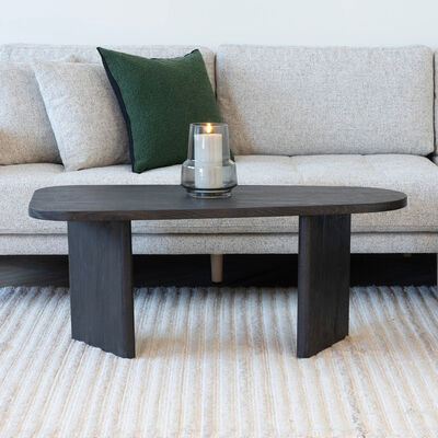 House Nordic Melo sohvapöytä 100x50x41 cm tummanruskea, kuvausmalli