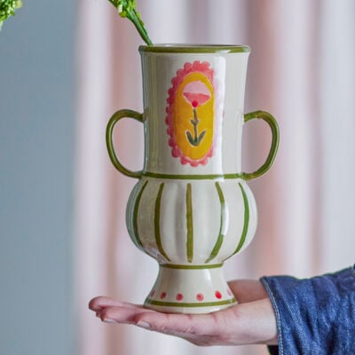 Bloomingville Odina maljakko 21 cm monivärinen