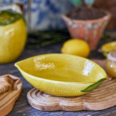 Bloomingville Limone kulho keltainen