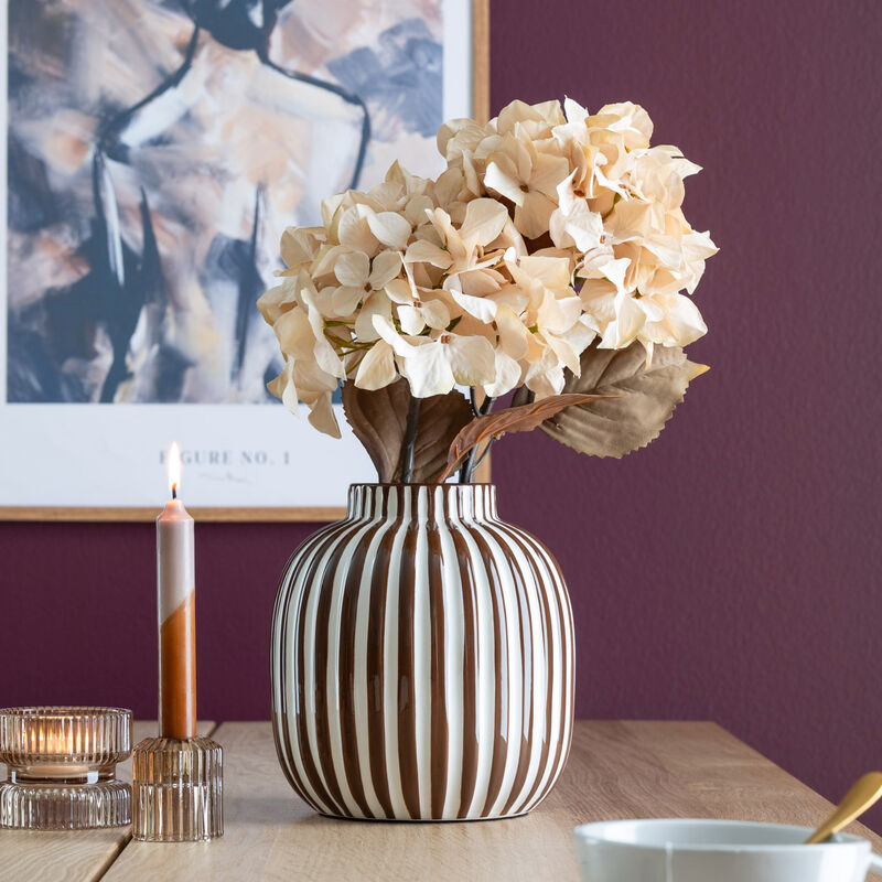Bloomingville Hortensia tekokukka oksa luonnonväri
