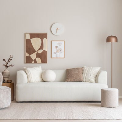 Kaari 3-istuttava sohva tummanvihreä Pixie 77, kuvausmalli