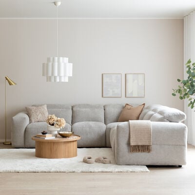 Mukava mekanismikulmasohva max beige