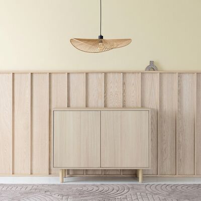 Kokoa senkki 100/2 valkoinen push open, taika jaloilla