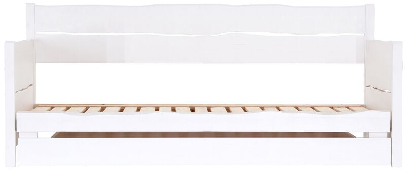 Village laveri + vuodevaatelaatikko 3-istuttava valkoinen