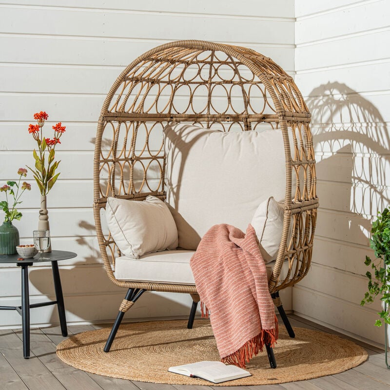 Eagle nojatuoli luonnonväri/hiekka