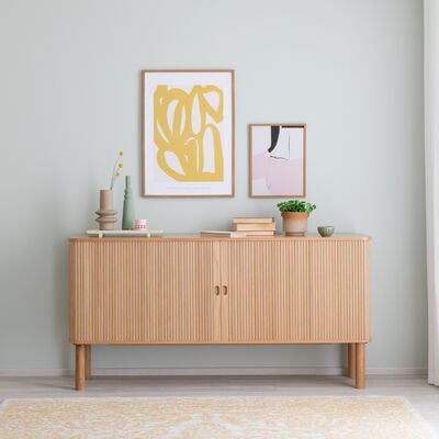 Raita senkki 160x40x80 cm lakattu tammiviilu, asiakaspalautus