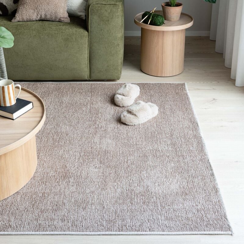 Pauliina puuvillamatto 160x230 cm beige