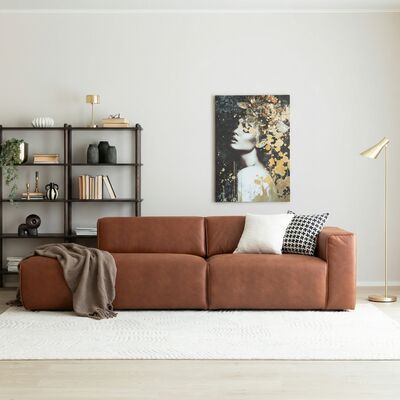 Hali divaani vasen nahkaverhoiltu  beige Kentucky 2