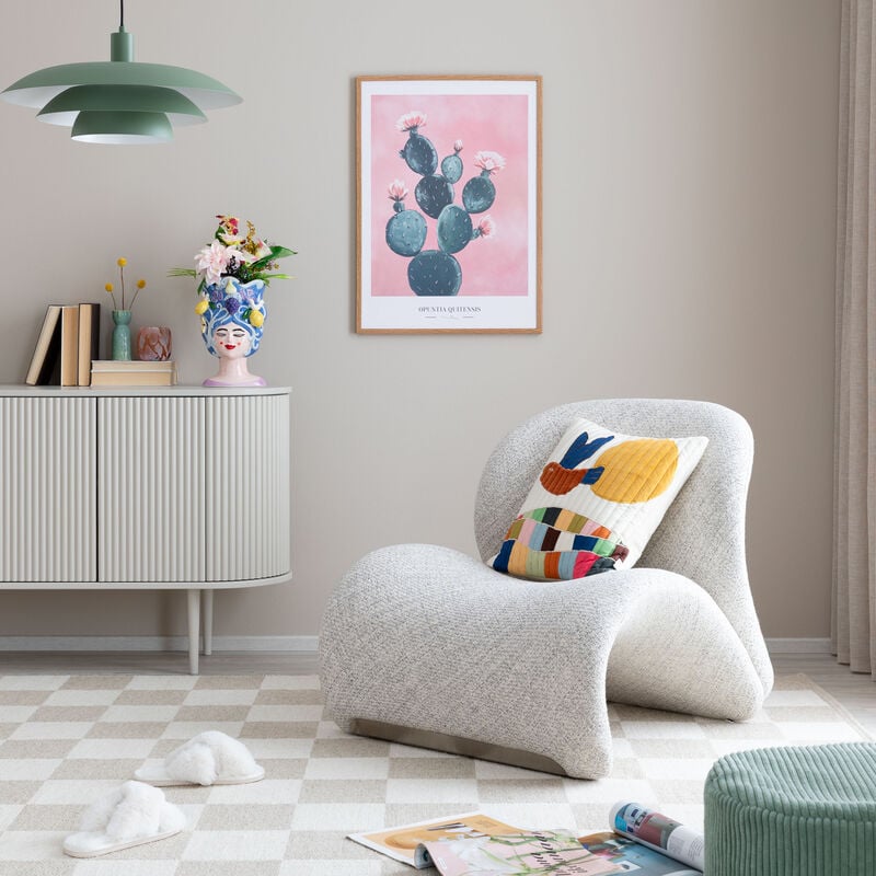 House Nordic Sofia nojatuoli hiekka HN1252