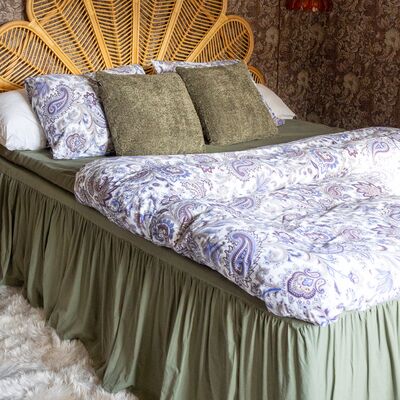 Fanni K Paisley tuplapussilakanasetti 240x210 cm+2x50x60 cm