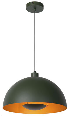 Lucide Siemon riippuvalaisin Ø40 cm vihreä, asiakaspalautus