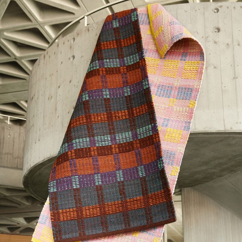 Finarte Iris puuvillamatto ruskea