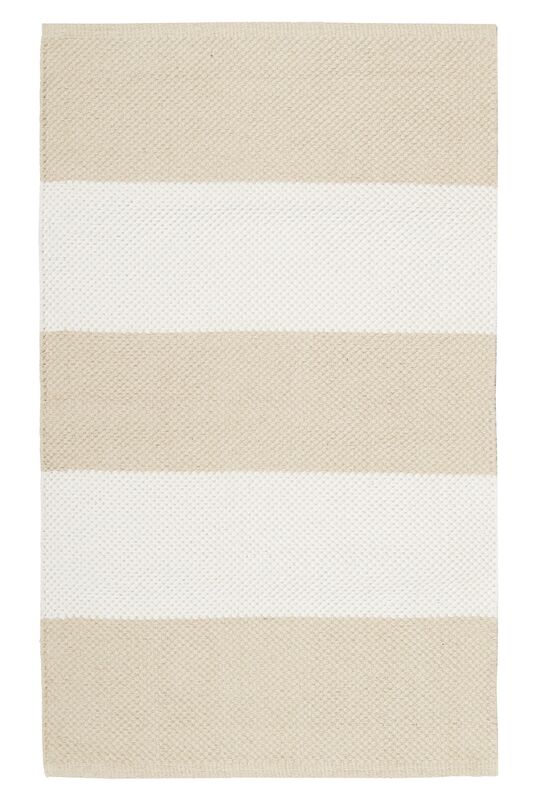 Laituri puuvillamatto beige