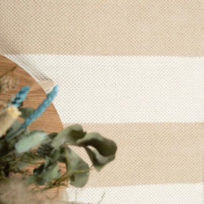 Laituri puuvillamatto 100x200 cm beige