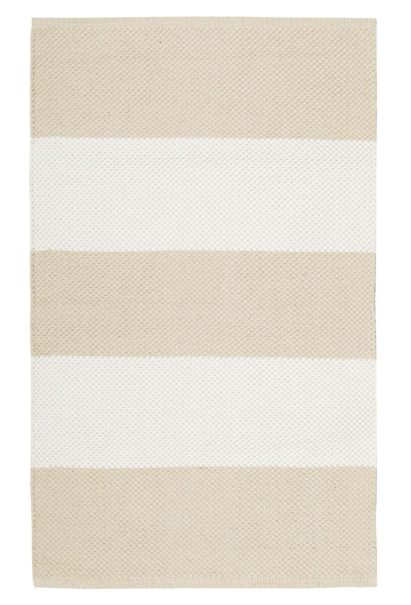 Laituri puuvillamatto 140x200 cm beige