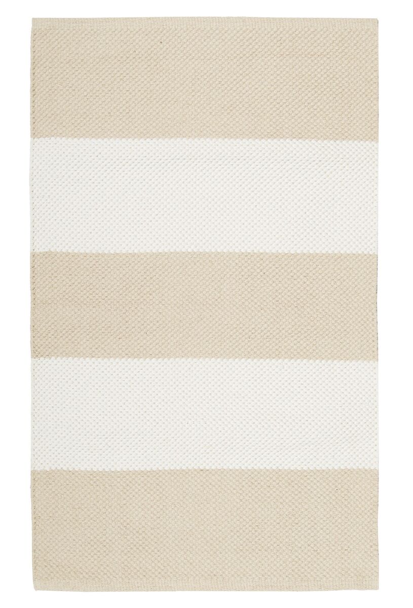 Laituri puuvillamatto 80x200 cm beige