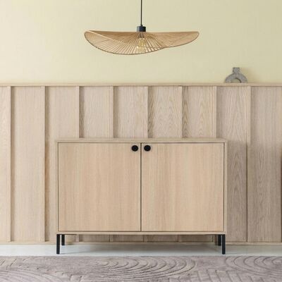 Kokoa senkki 100/2 Siro jalka, hiekka tammi , San Diego musta vedin