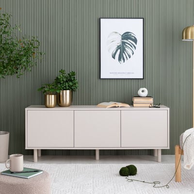 Kokoa tv-taso 150/3 push-open greige