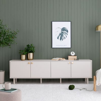 Kokoa tv-taso 200/4 push-open greige