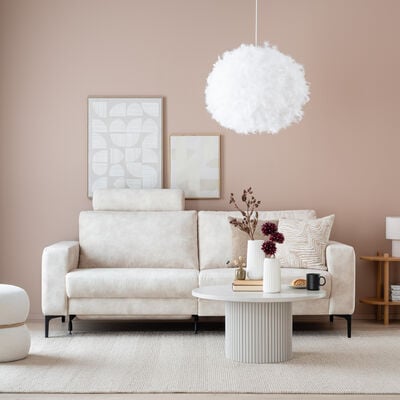 Hjort Studio 3 -istuttava sohva mekanismilla beige Adore 3214