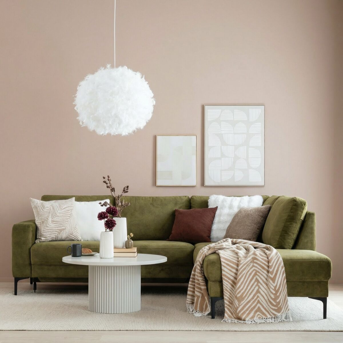 Hjort Knudsen Hjort Studio avokulmasohva mekanismilla oikea vihreä Adore 3210 | Alk. 2 890,00 €