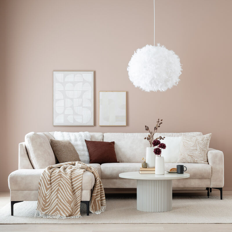 Hjort Studio avokulmasohva mekanismilla vasen beige Adore 3214