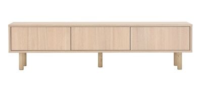 Kokoa tv-taso 150/3 taika jalalla, hiekka tammi, push-open, kuvausmalli