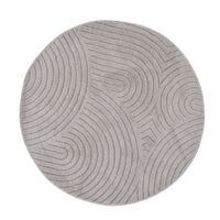 Seine matto 160 cm pyöreä beige