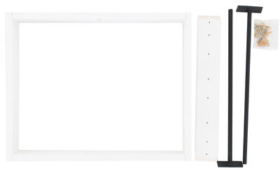 Honka lankkupöydän puujalat valkoinen, asiakaspalautus