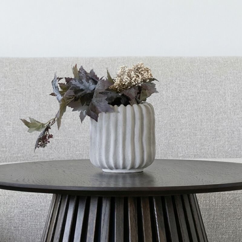 House Nordic keraaminen kukkaruukku Ø15x15 cm harmaa