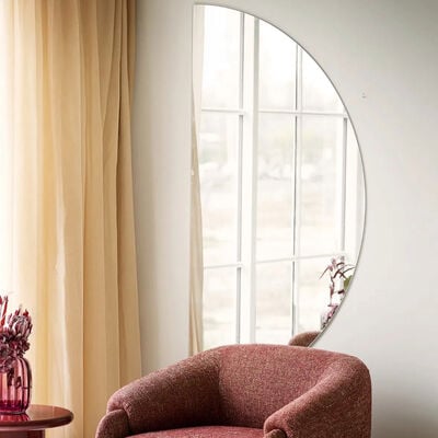 House Nordic Paola puolikuu peili 80x160 cm