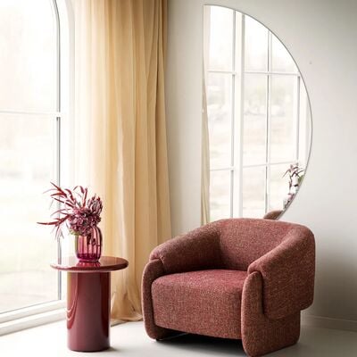 House Nordic Paola puolikuu peili 80x160 cm