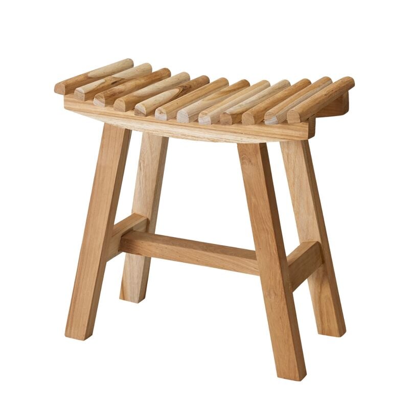 Säle tiikkijakkara 40 cm