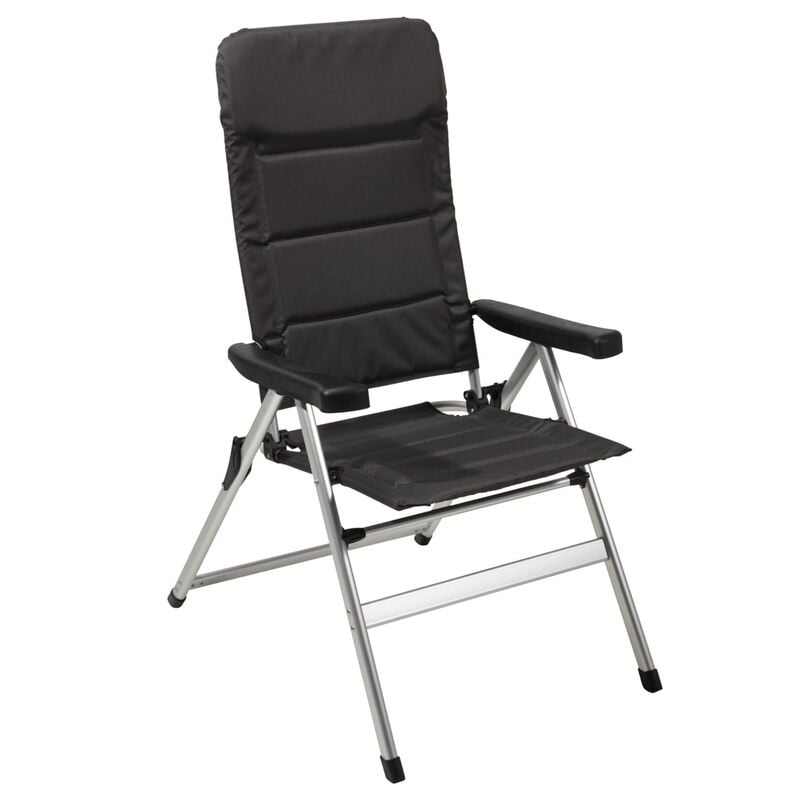 Relax säädettävä taittotuoli hiilenharmaa